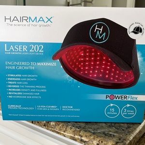Brand new in box Hairmax Laser Cap 202 Lasers